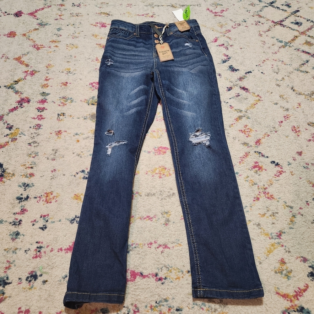 💘 Hippie Girl NWT Girls Hi Rise Skinny Jeans